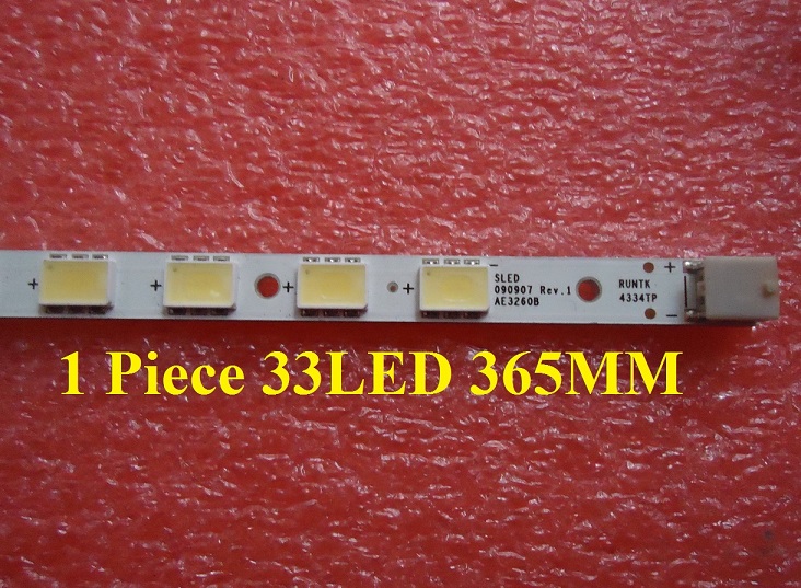 LED strip 090907 REV.1 AE3260B RUNTK 4334TP RUNTK4334TP 1 Piece 33LED 365MM
